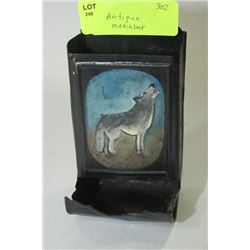 ANTIQUE MATCH DISPENSER
