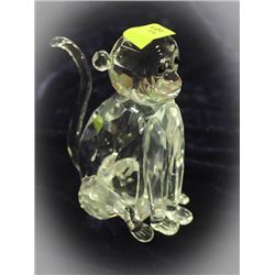 FINE CRYSTAL MONKEY