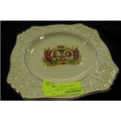 1937 CORONATION OF KING GEORGE VI COLLECTOR PLATE