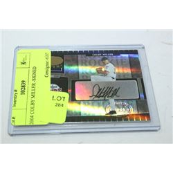 2004 COLBY MILLER -SIGNED