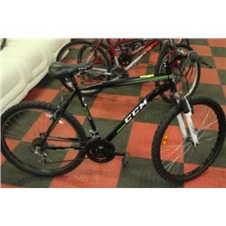 CCM 21 SPD MTN BIKE W/ FRONT SUSP.