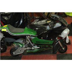 ELECTRIC MINI BIKE ON CHOICE: GREEN