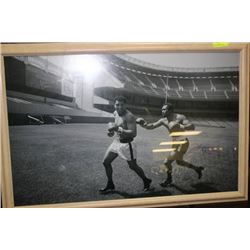 30 X 40 MOHAMED ALI & KEN NORTON SIGNED PHOTO