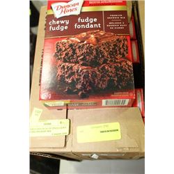 BOX 12-450G DUNCAN HINES CHEWY FUDGE BROWNIE MIX
