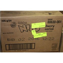 BOX: 24 - 225G NIBS CHERRY
