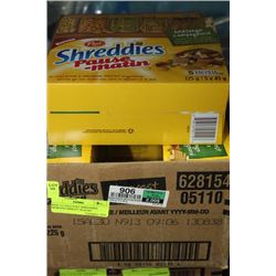 BOX: 6 5-225G POST SHREDDIES MORNING BRKFST SNACKS