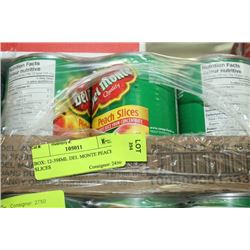 BOX: 12-398ML DEL MONTE PEACH SLICES