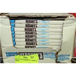BOX: 24 6-76G HERSHEYS COOKIES 'N CREME
