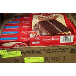 BOX: 12-432G BETTY CROCKER SUPER MOIST