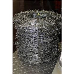 ROLL OF BARBWIRE FENCE