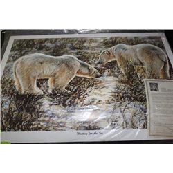 SIGNED AND NUMBERED GAIL ADAMS PRINT