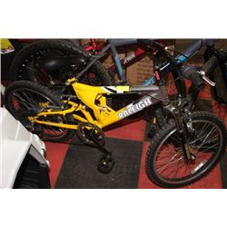 RALEIGH SENSOR BIKE ( YELLOW )