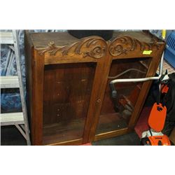 WALL HUNG ANTIQUE HUTCH