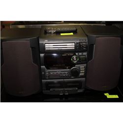 JVC COMPACT STEREO SYSTEM