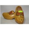 Image 1 : PAIR OF WOOD DUTCH CLOGS