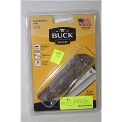 CAMOFLAUGE BUCK KNIFE 286 BANTAM