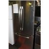 Image 1 : GE 22.1 CU.FT. BOTTOM MOUNT, FRENCH DOOR FRIDGE