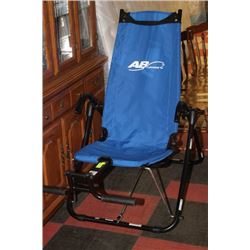 "AB LOUNGE 2" - DUAL AB WORKOUT MACHINE