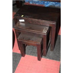 3 PC NESTING TABLE SET