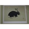 Image 1 : THE BOMBAY COMPANY FRAMED RABBIT PRINT