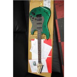 METALLIC EMERALD GREEN FENDER SQUIRE GUITAR