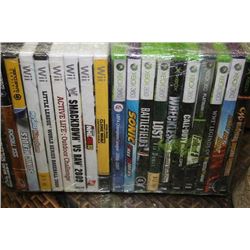 LOT OF 10 ASSORTED VIDEO GAMES