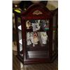 Image 1 : MINI WOOD WALL CURIO CABINET W OCCUPIED JAPAN