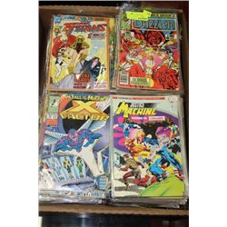 BOX OF OVER 100 COLLECTIBLE COMICS