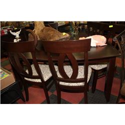 DINING TABLE & 6 CHAIRS
