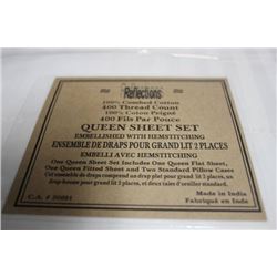 400 THREAD COUNT QUEEN SHEET SET