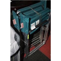 3 HEAVY DUTY COLEMAN FOLDING CAMP CHAIRS