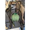 Image 1 : STEEL HOSE REEL & GARDEN HOSE