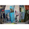 Image 1 : SIX VINTAGE AIRPLANE MODEL KITS