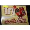 Image 1 : VANILLA COKE SIGN