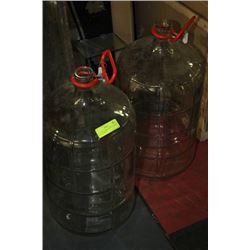 6GAL WINE/BEER MAKING CARBOYS WITH HANDLES