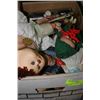 Image 1 : BOX OF ASSORTED MOSTLY CABBAGE PATCH DOLLS