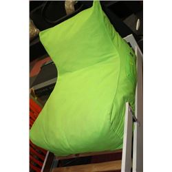 FLUORESCENT GREEN LOUNGE/GAMING CHAIR