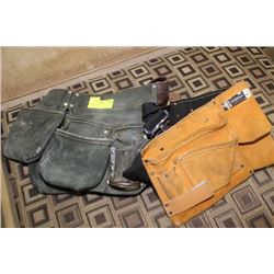 2 TOOL BELTS