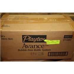 PLAYTEX AVANCE 9OZ BABY BOTTLES