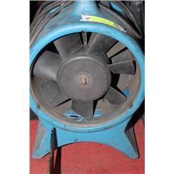 BLUE HEAVY DUTY FAN