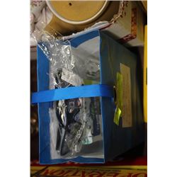 GOLF TRAVEL FLASK & 3 PAIRS OF SUNGLASSES