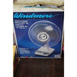 WINDMERE OSCILLATING FAN ( IN BOX )