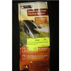 OZARK DELUX ARMCHAIR W/ DRINK HOLDER IN BAG