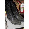 Image 1 : PAIR OF HARLEY DAVIDSON USED RIDING BOOTS SIZE 12