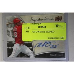 2009 MICAH OWINGS SIGNED