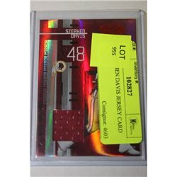 2005 STEPHEN DAVIS JERSEY CARD