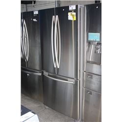 SAMSUNG STAINLESS STEEL 3 DOOR REFRIGERATOR