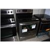 Image 1 : FRIGIDAIRE GALLERY STAINLESS STEEL AND BLACK GLASS TOP STOVE - MINOR PHYSICAL DAMAGE PRESENT