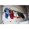 Image 1 : ASSORTMENT OF 11 SPORTS JERSEYS, JACKETS AND SHIRTS