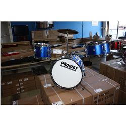 NEW PRODIGY KIDS  DRUM SET - BLUE